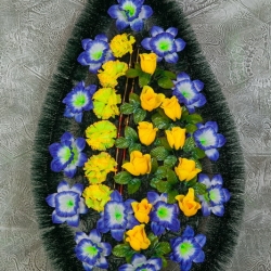 Ритуальний вінок V_18