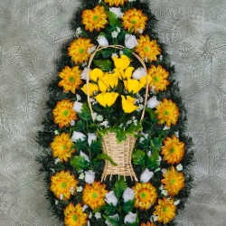 Ритуальний вінок V_26