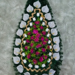 Ритуальний вінок V_44