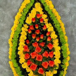 Ритуальний вінок V_45