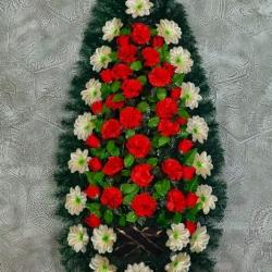 Ритуальний вінок V_58