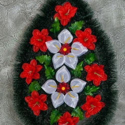 Ритуальний вінок V_61