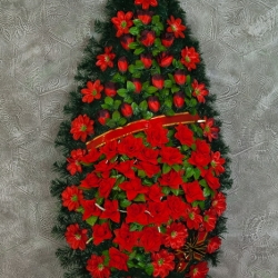 Ритуальний вінок V_73