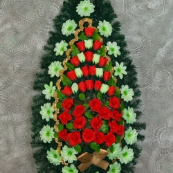 Ритуальний вінок V_74