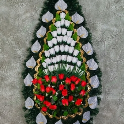 Ритуальний вінок V_92