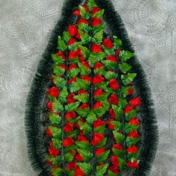 Ритуальний вінок V_41