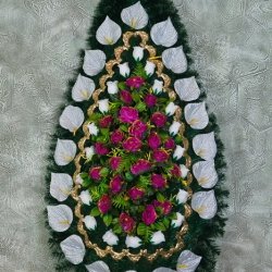 Ритуальний вінок V_44