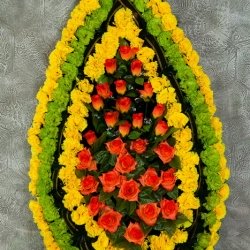 Ритуальний вінок V_45