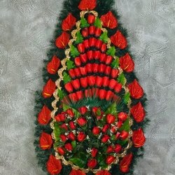Ритуальний вінок V_53