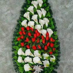 Ритуальний вінок V_56