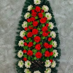 Ритуальний вінок V_58