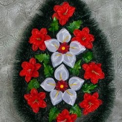 Ритуальний вінок V_61