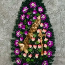 Ритуальний вінок V_78