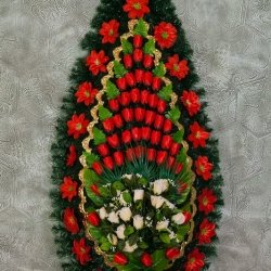Ритуальний вінок V_93