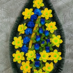 Ритуальный венок V_17