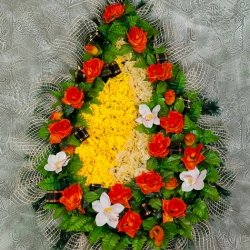 Ритуальный венок V_11