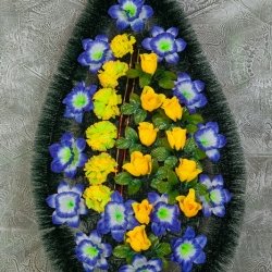 Ритуальный венок V_18