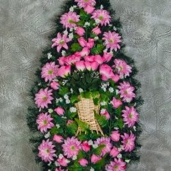 Ритуальный венок V_25