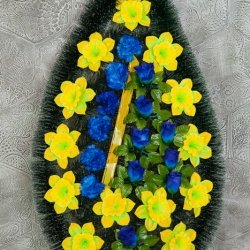 Ритуальный венок V_68