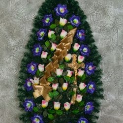 Ритуальный венок V_80