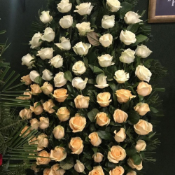 Венки из живых цветов_14