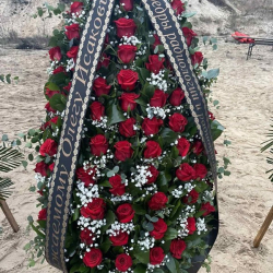 Венки из живых цветов_19