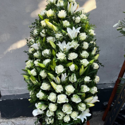 Венки из живых цветов_3