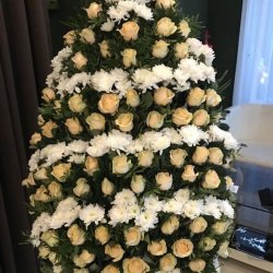 Венки из живых цветов_10
