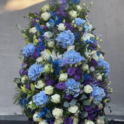 Вінки з живих квітів на похорон_2
